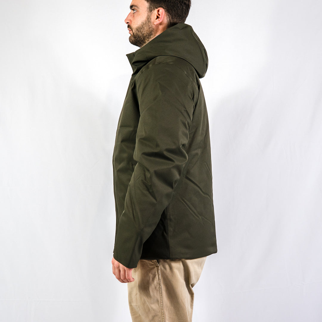 Jacko twill marmotta - black olive / blue airforce