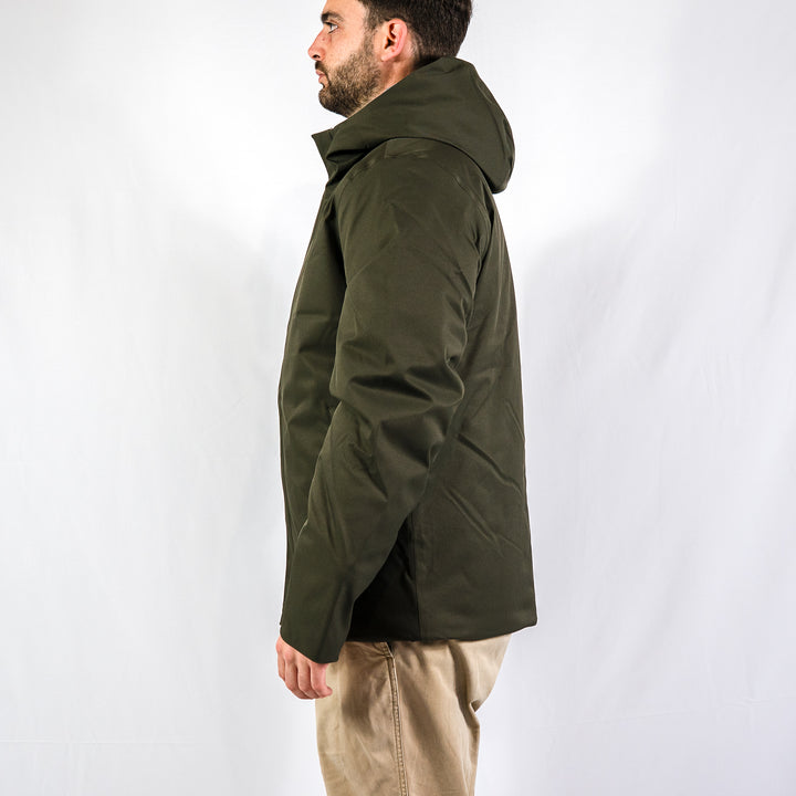 Jacko twill marmotta - black olive / blue airforce