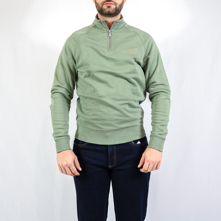 Jim zip -  tarragon green