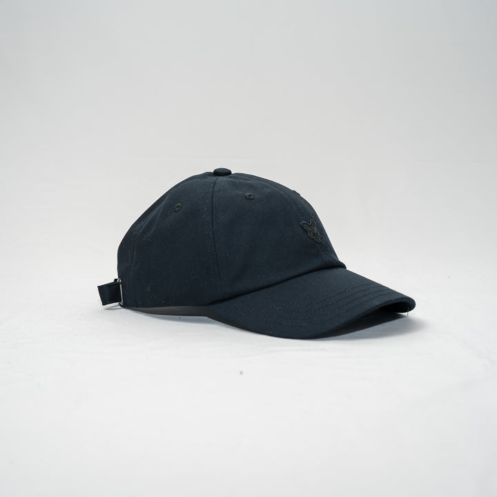 Tonal eagle baseball cap - jet black