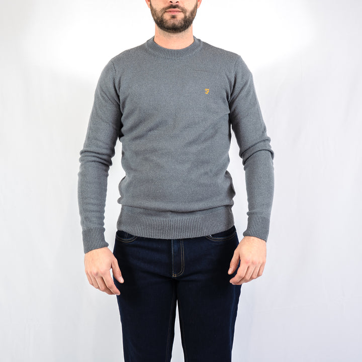 Maidstone crew sweater - grey shade