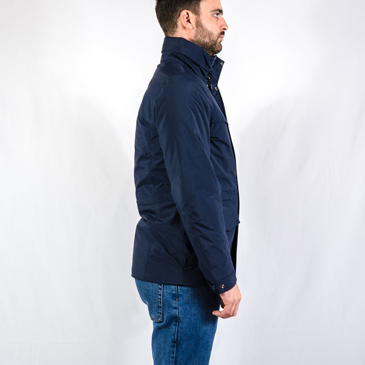 Manuel warm ottoman - blue depth