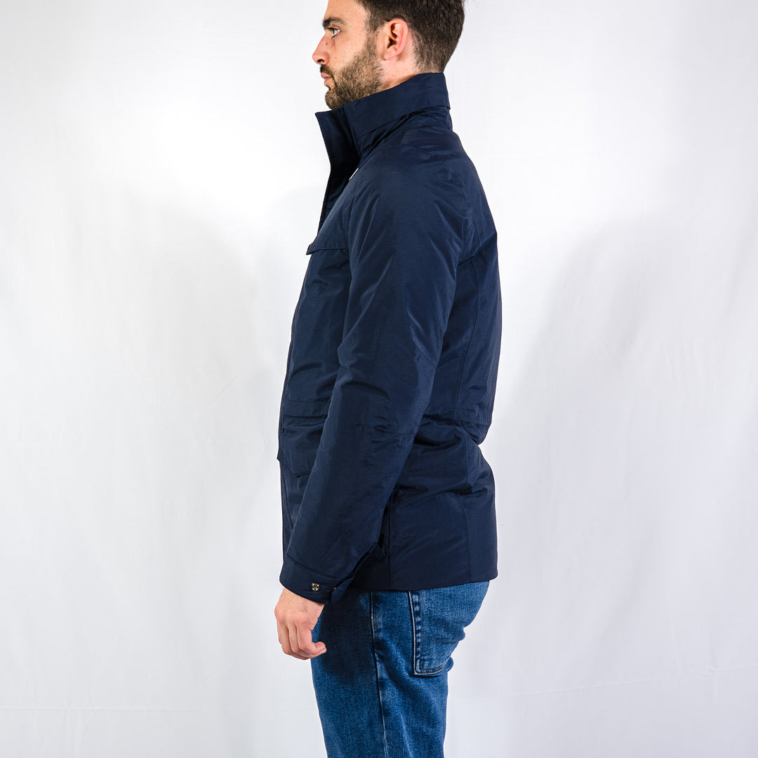 Manuel warm ottoman - blue depth