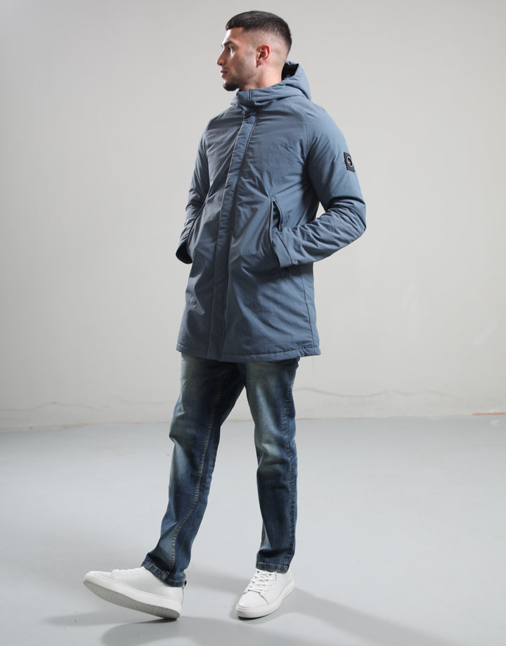 Kingston Trench Jacket - Storm Grey