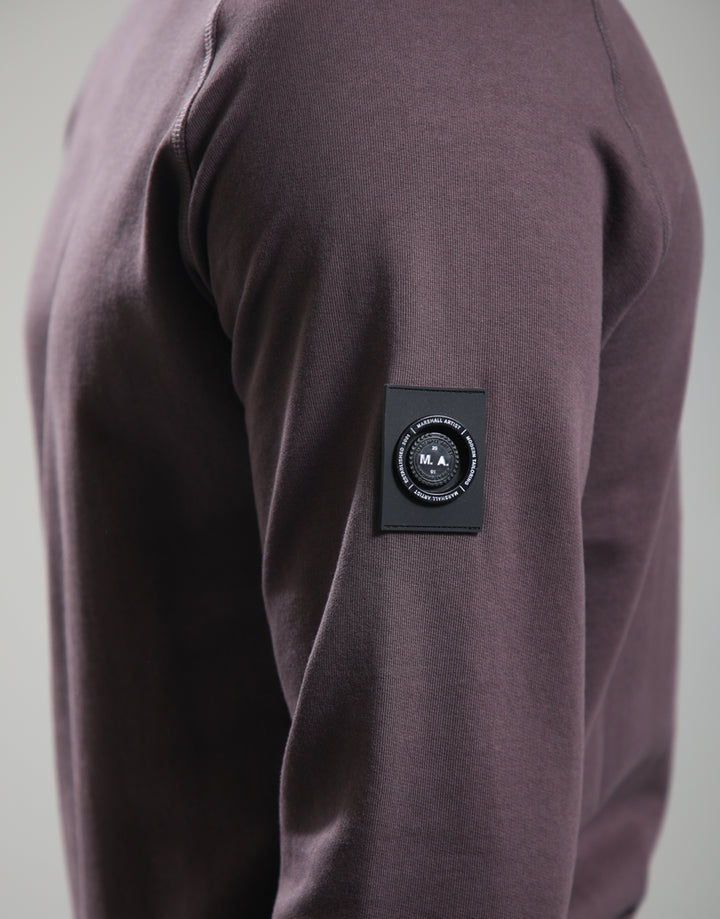 Siren crew sweat / bordeaux