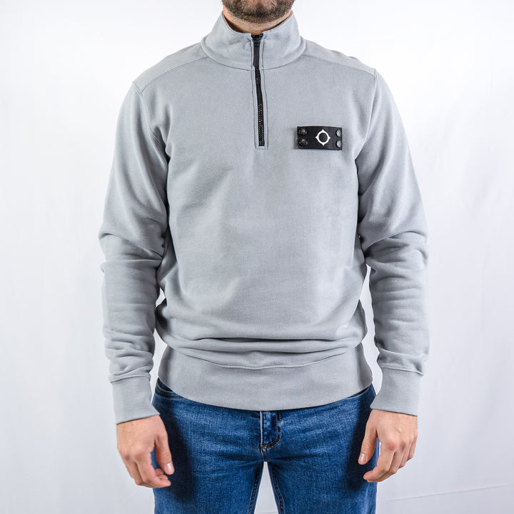 Neo quarter zip sweat - battleship
