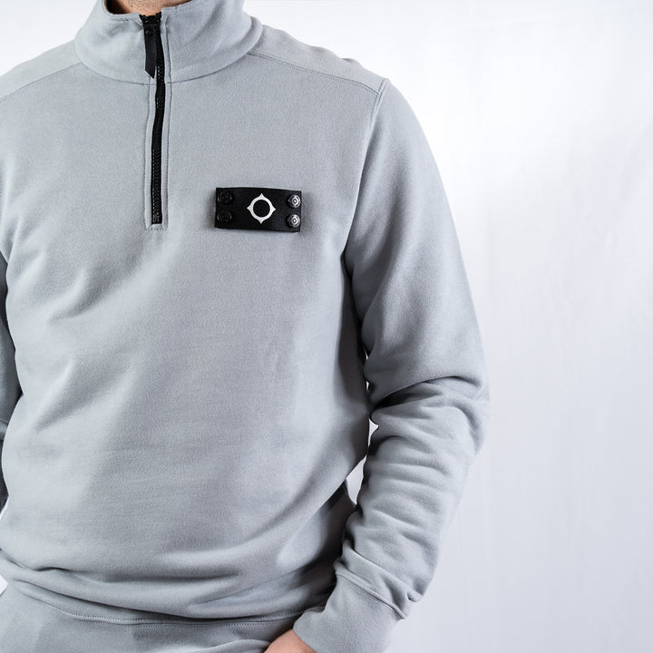 Neo quarter zip sweat - battleship