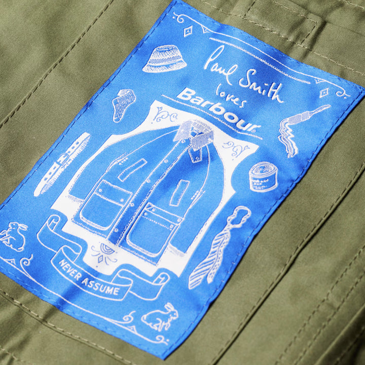 Barbour x Paul Smith Sugarlump bedale casual jacket - Khaki