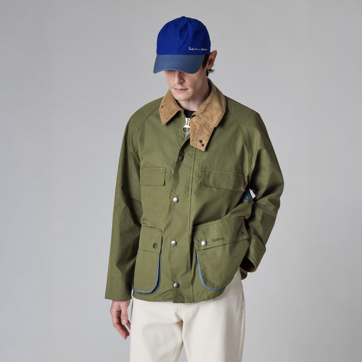 Barbour x Paul Smith Sugarlump bedale casual jacket - Khaki