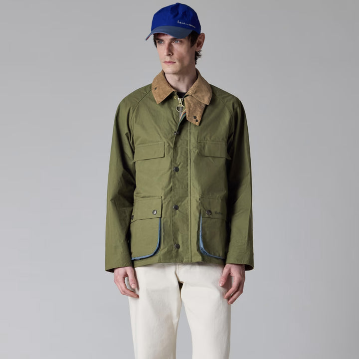 Barbour x Paul Smith Sugarlump bedale casual jacket - Khaki