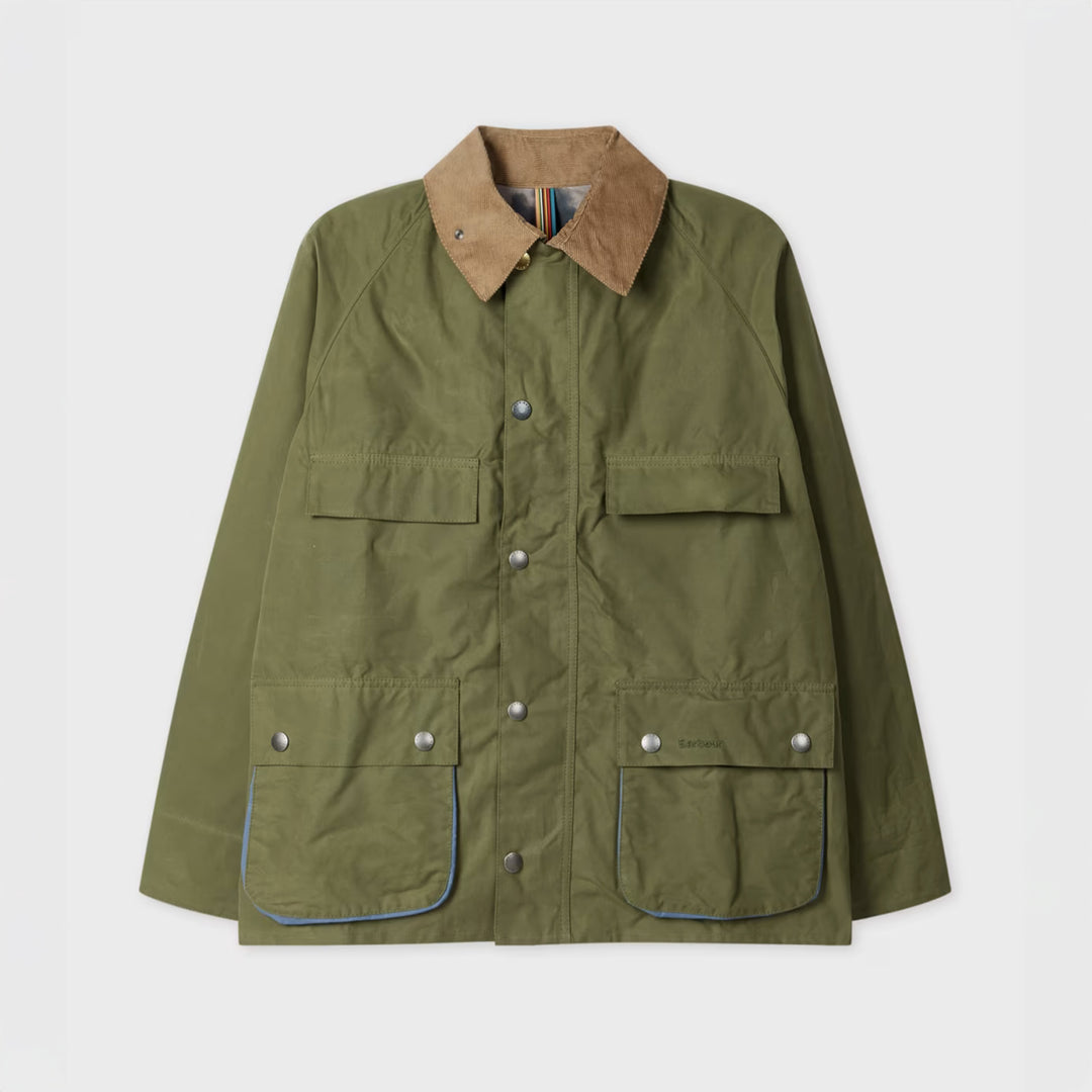 Barbour x Paul Smith Sugarlump bedale casual jacket - Khaki