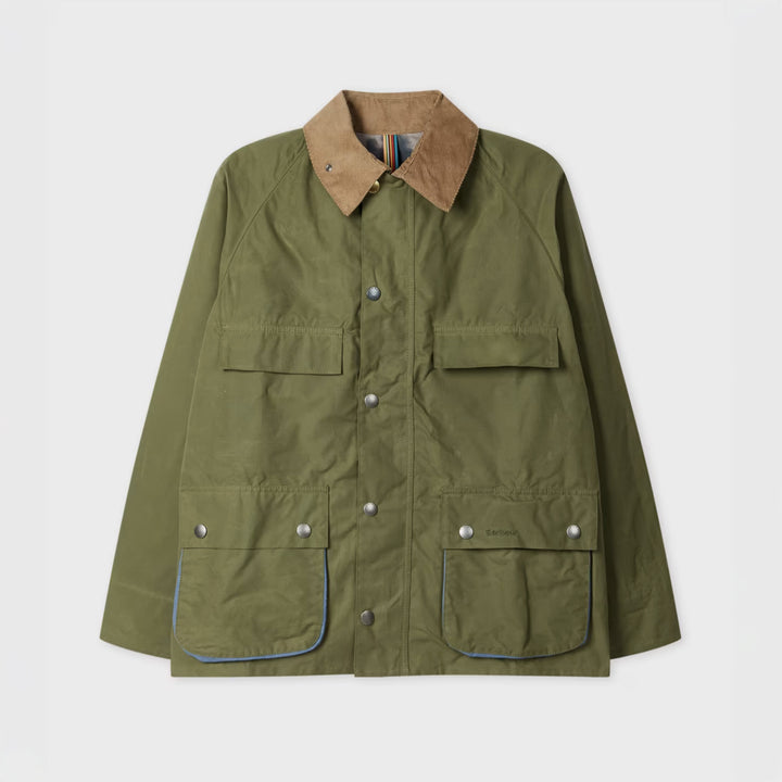 Barbour x Paul Smith Sugarlump bedale casual jacket - Khaki