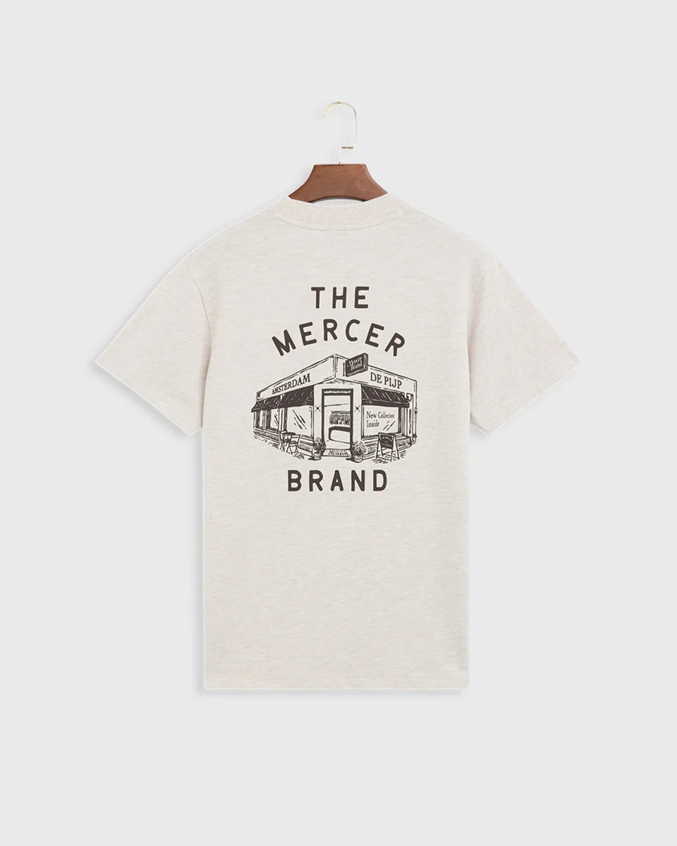 Het Mercer Neighbourhood T-shirt - Lichtzand