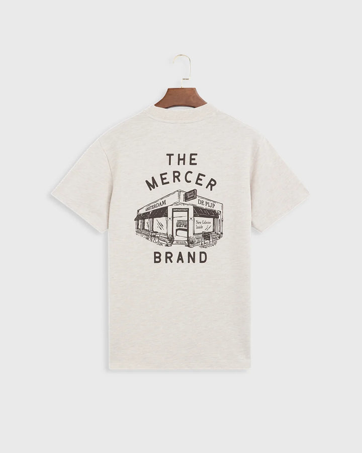 Het Mercer Neighbourhood T-shirt - Lichtzand