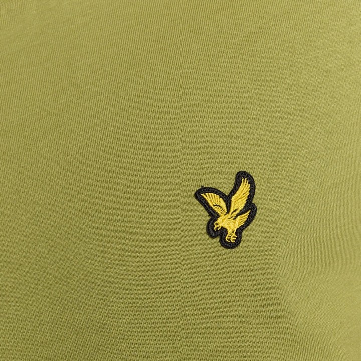 Cotton Crew Neck T-Shirt – T-shirt homme Shrub Green