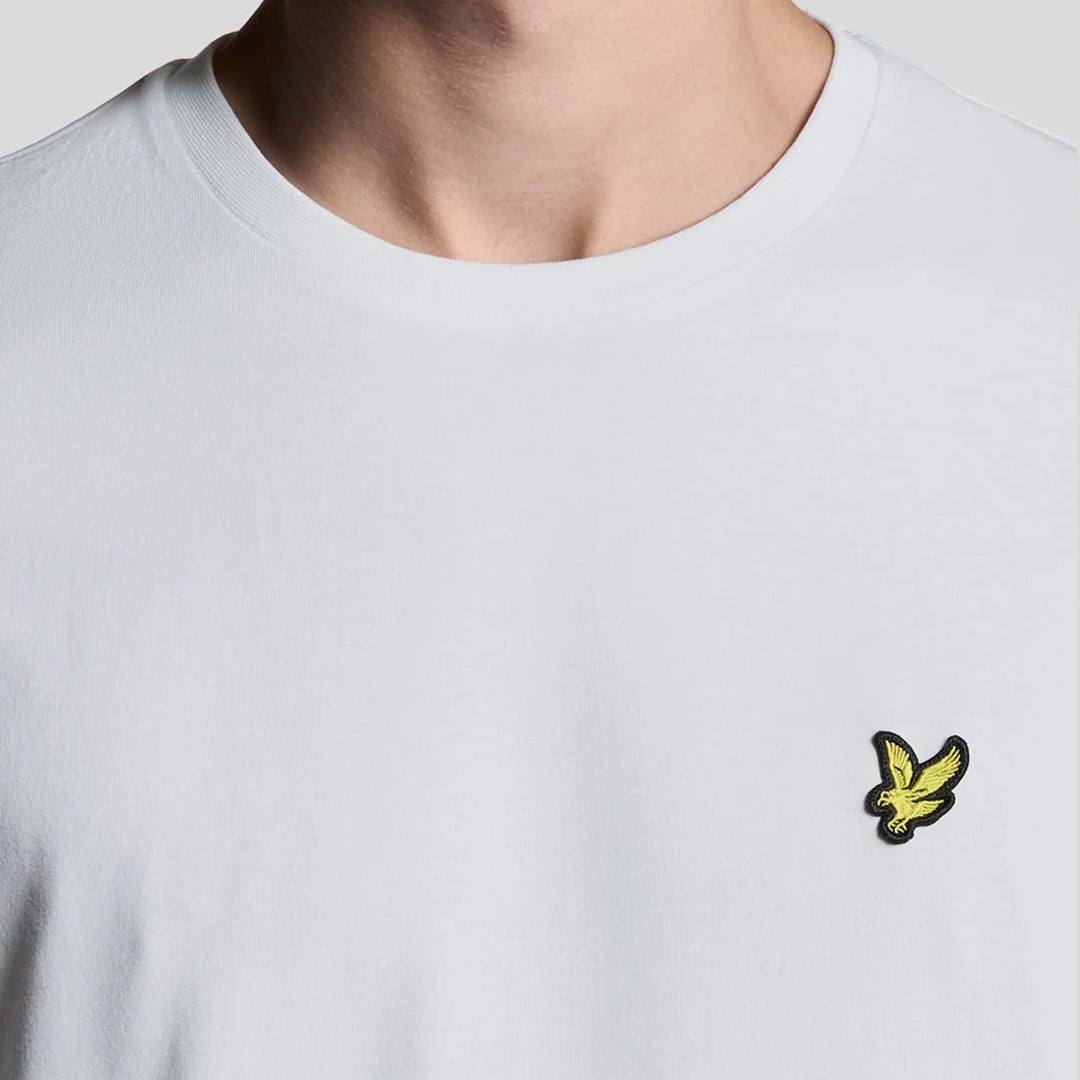 Cotton Crew Neck T-Shirt – T-shirt homme white