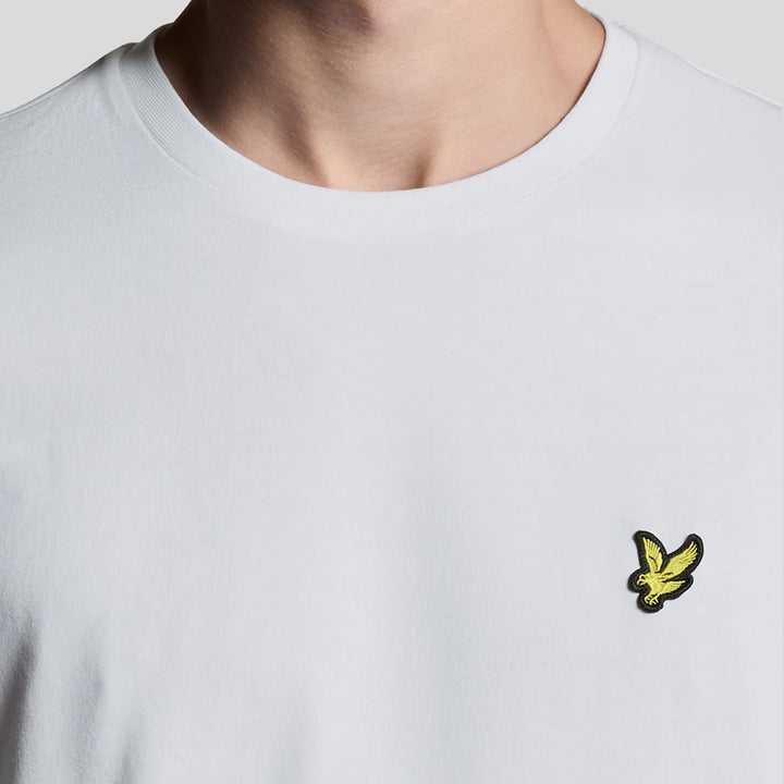 Cotton Crew Neck T-Shirt – T-shirt homme white
