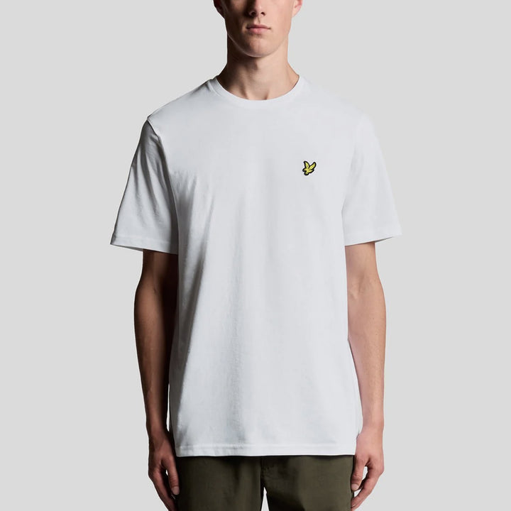 Cotton Crew Neck T-Shirt – T-shirt homme white