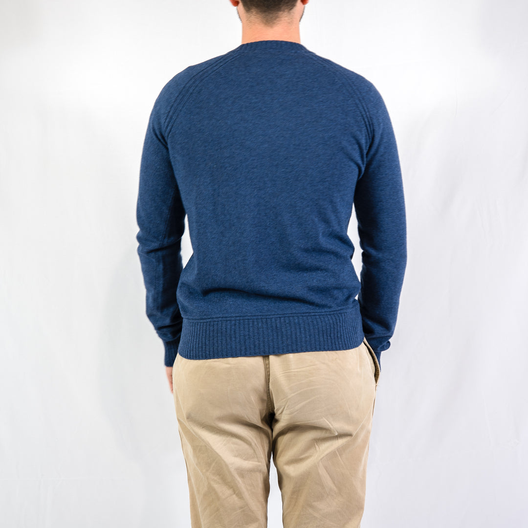 Sebas wool cashmere - blue riviera mel