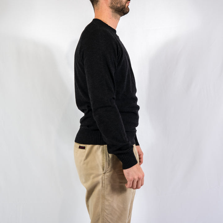 Sebas wool cashmere - carbon mel