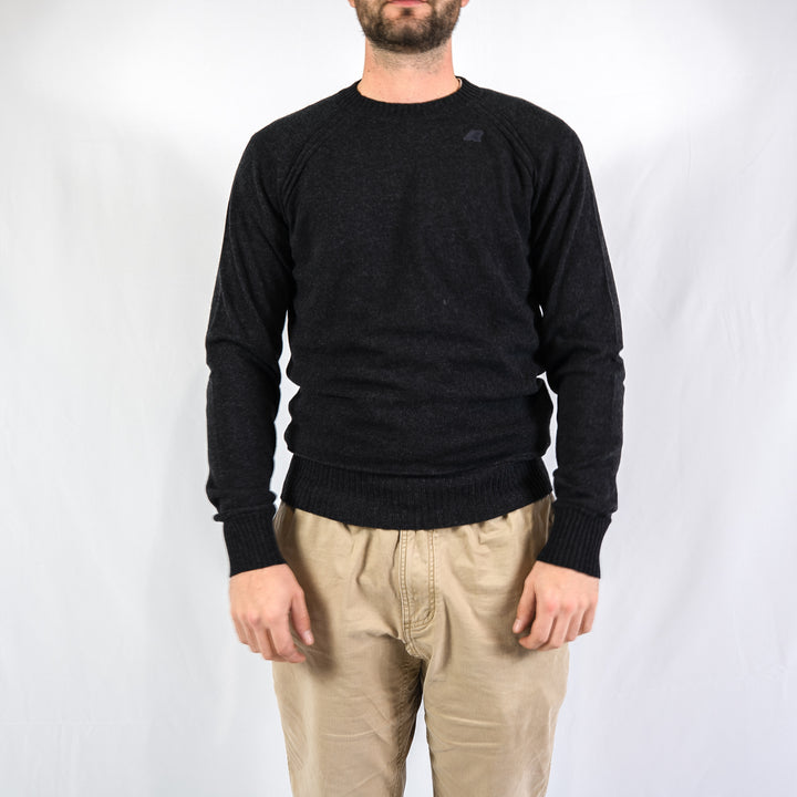 Sebas wool cashmere - carbon mel