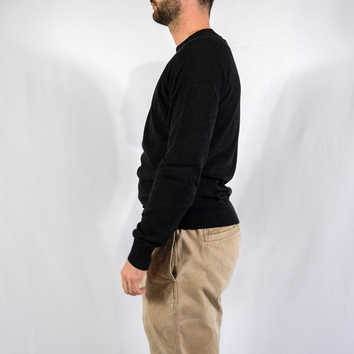 Sebas wool cashmere - carbon mel