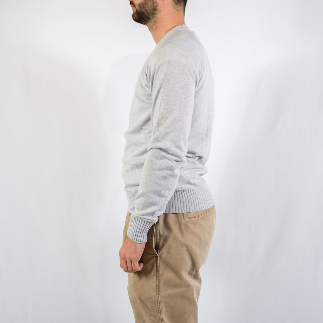Sebas wool cashmere - grey Lt mel