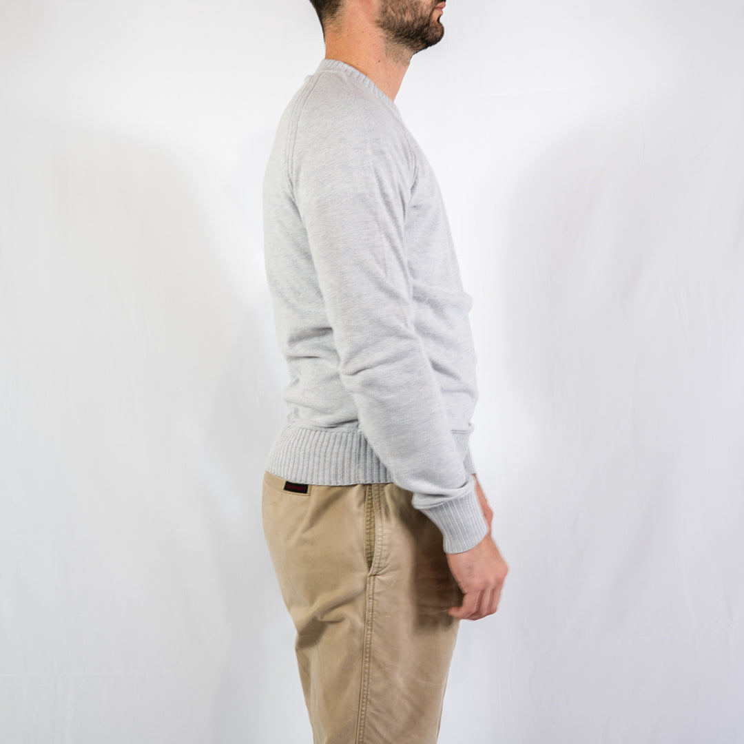 Sebas wool cashmere - grey Lt mel