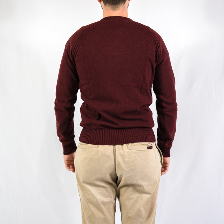 Sebas wool cashmere - red brown Mel