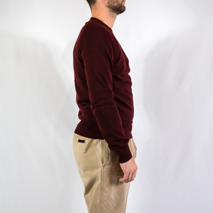 Sebas wool cashmere - red brown Mel