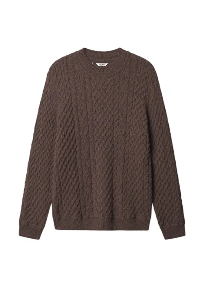 Tokyo cable LS - dark brown