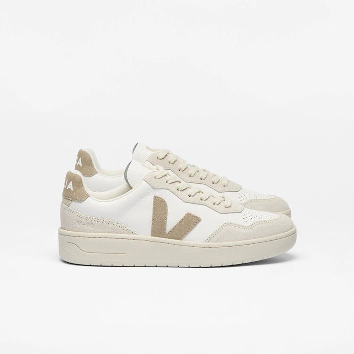 V-90 OT leather / white taupe