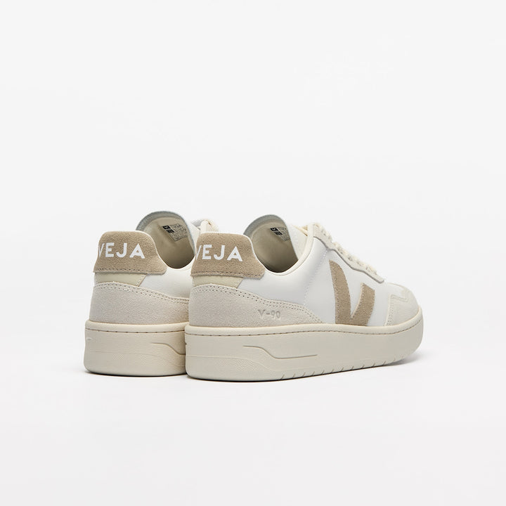 V-90 OT leather / white taupe