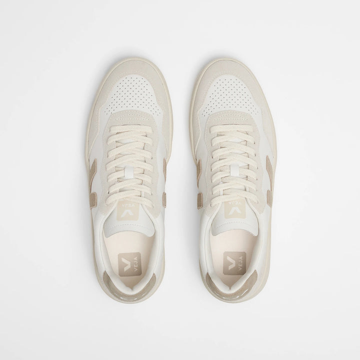 V-90 OT leather / white taupe