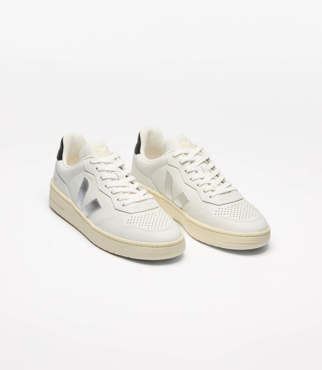 V-90 OT leather / white-silver black