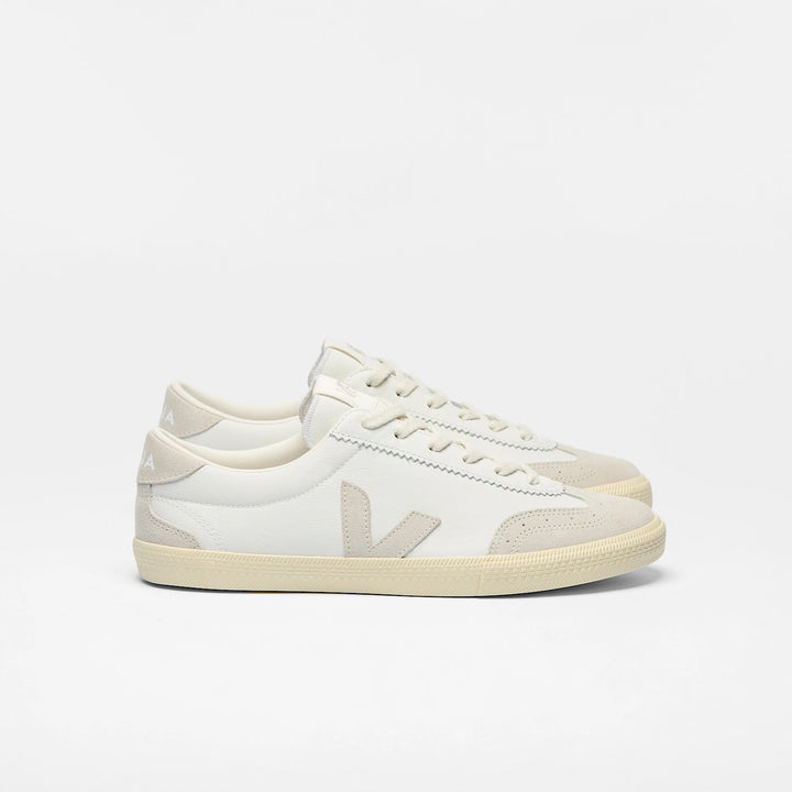 Volley ot leather / white natural
