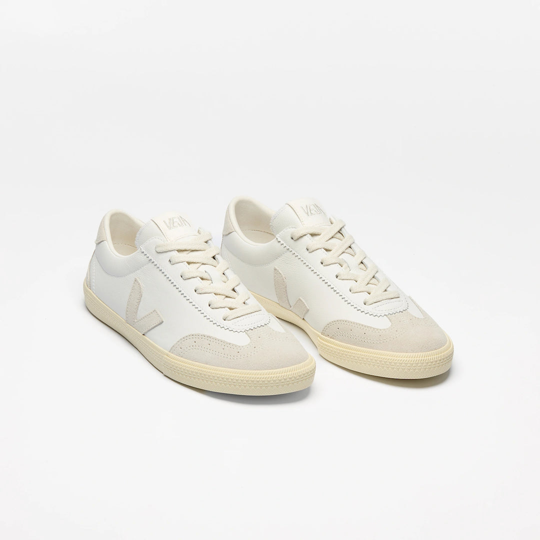 Volley ot leather / white natural