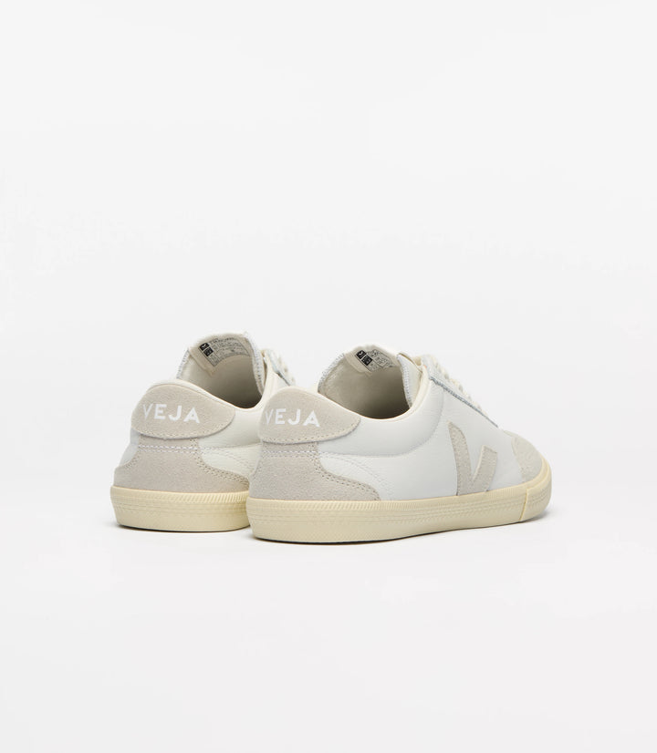 Volley ot leather / white natural
