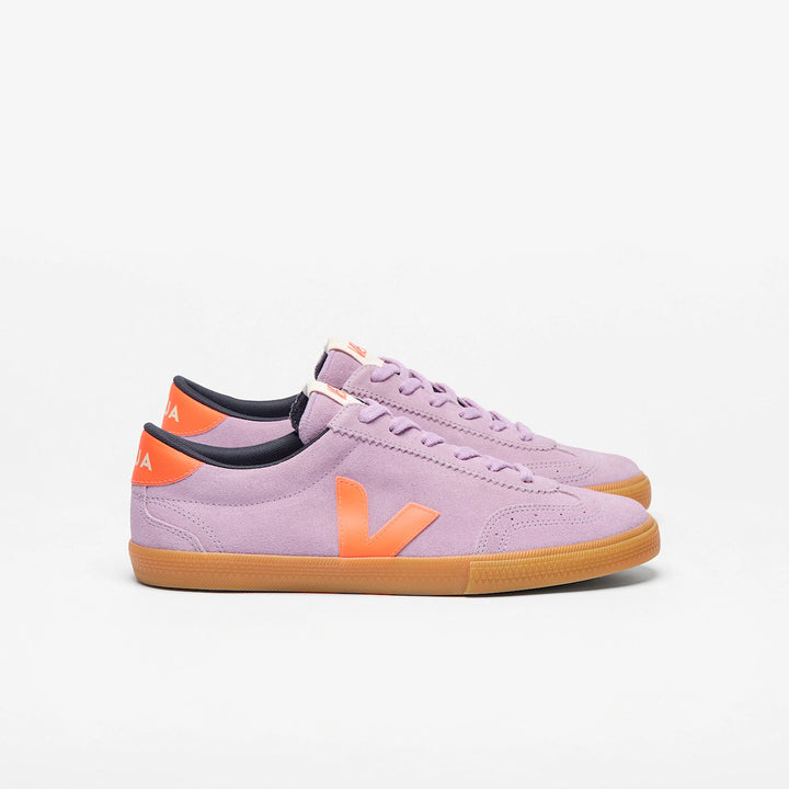 Volley suede - orchid fury natural