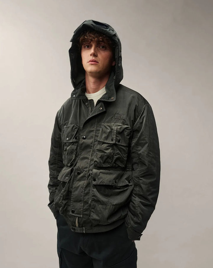 Medium jacket heavy chrome R / gris ( col 985 )