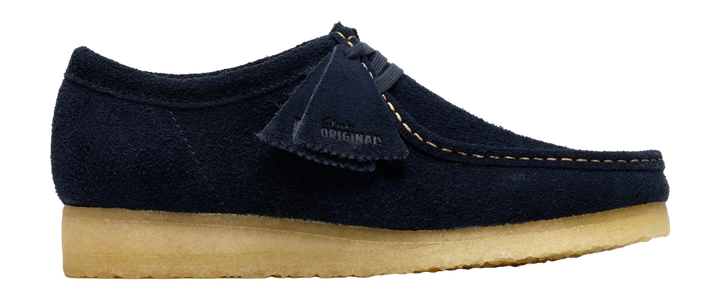 Wallabee - Marineblauw suède