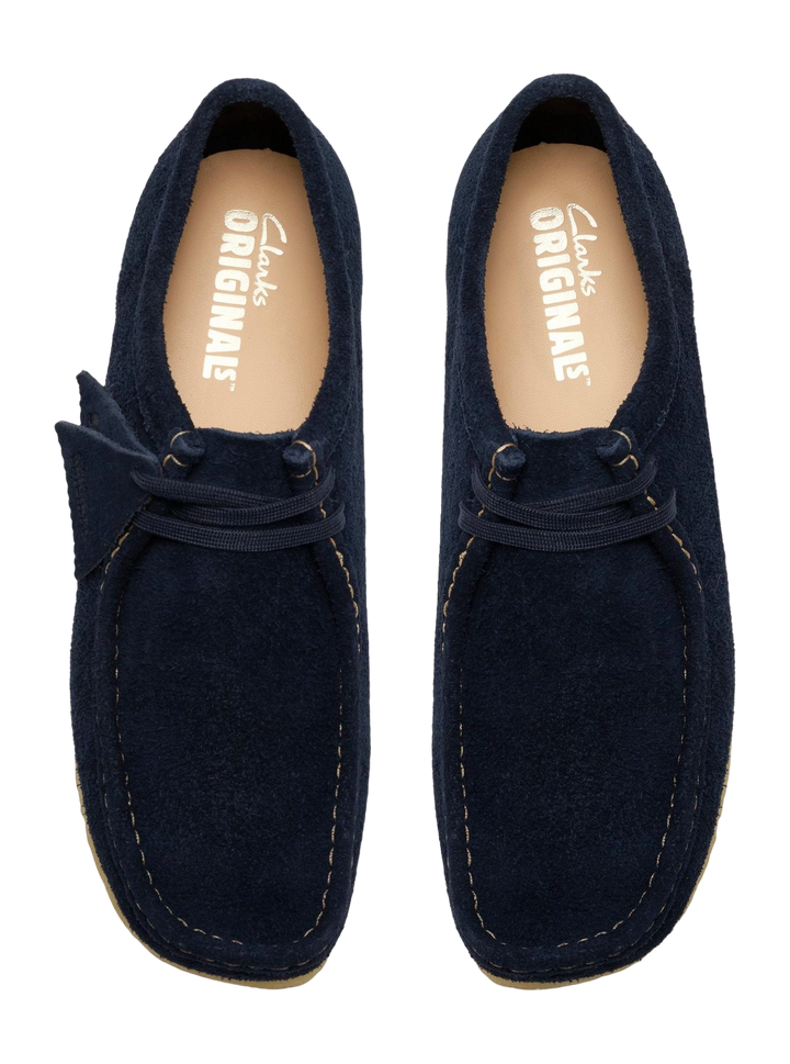 Wallabee - Marineblauw suède